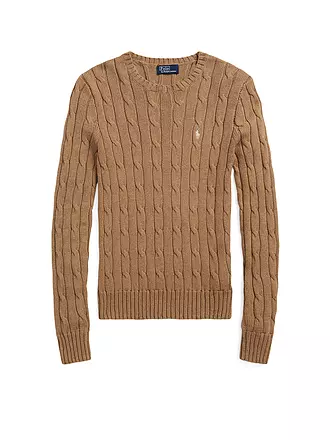 POLO RALPH LAUREN | Pullover Slim Fit JULIANNA | camel