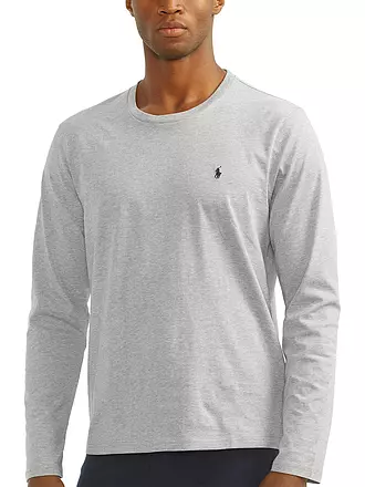 POLO RALPH LAUREN | Pyjama Langarmshirt | grau