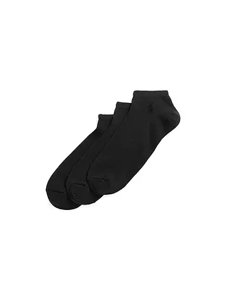 POLO RALPH LAUREN | Sneaker Socken 3er Pkg. black | dunkelblau