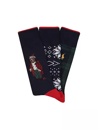 POLO RALPH LAUREN | Socken Geschenkbox 3er Pkg. assorted | bunt