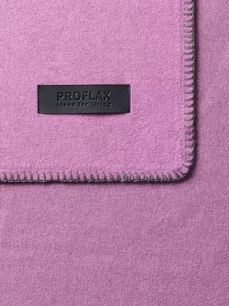 PROFLAX | Wohndecke - Plaid SECRET 160x200cm Rose | lila