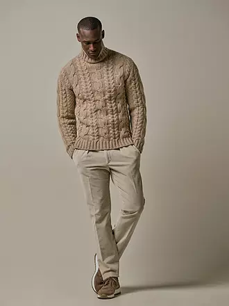 PROFUOMO | Rollkragenpullover | braun