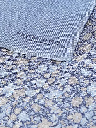 PROFUOMO | Seiden Stecktuch | blau