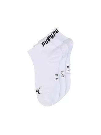 PUMA | Kinder Socken 3er Pkg. white | schwarz