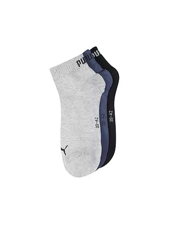 PUMA | Socken 3er Pkg.  denim blue | blau