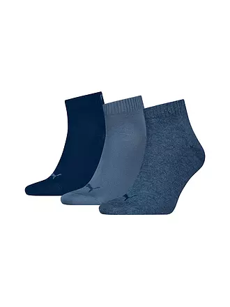 PUMA | Socken 3er Pkg.  navy | blau