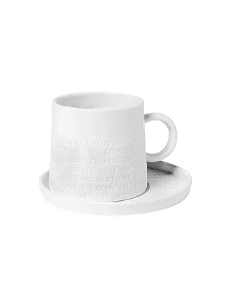 RAEDER | Tasse RAUMPOESIE 250ml Frühstück | weiss