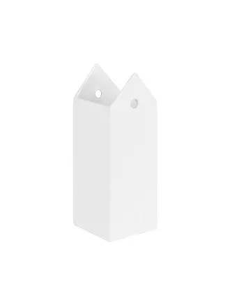 RAEDER | Vase 5,5x15cm Haus der schönen Dinge TURM Weiss | weiss