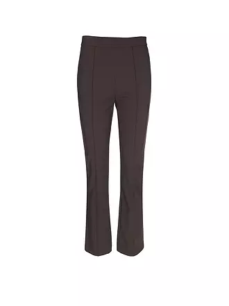 RAFFAELLO ROSSI | Hose Flared Fit 7/8 MACY | schwarz