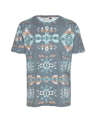 RAGWEAR | T-Shirt SWANNIS AZTECO | grau