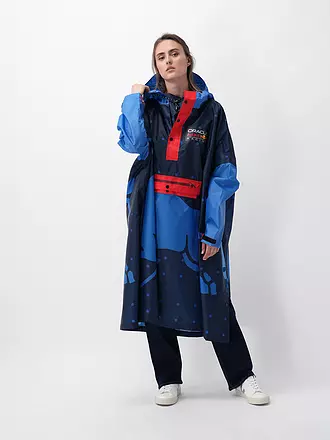 RAINKISS | Regenjacke - Regenponcho Back to Black Art | blau