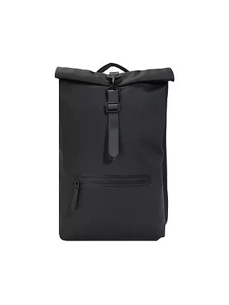 RAINS | Rucksack ROLLTOP W3 | silber