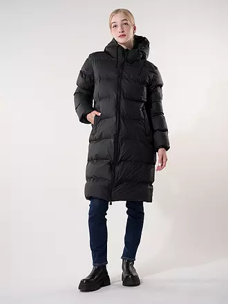 RAINS | Steppmantel ALTA LONGER PUFFER JACKET | grau