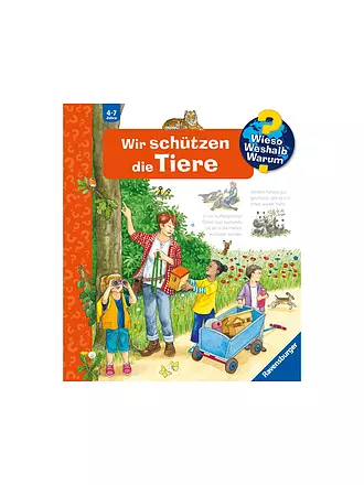 RAVENSBURGER | Buch - Wieso Weshalb Warum -   Wir schützen die Tiere | keine Farbe