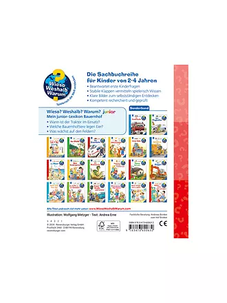 RAVENSBURGER | Buch - Wieso Weshalb Warum -  junior : Bauernhof | 