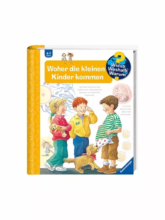 RAVENSBURGER | Buch - Wieso Weshalb Warum - Woher die kleinen Kinder kommen  | 