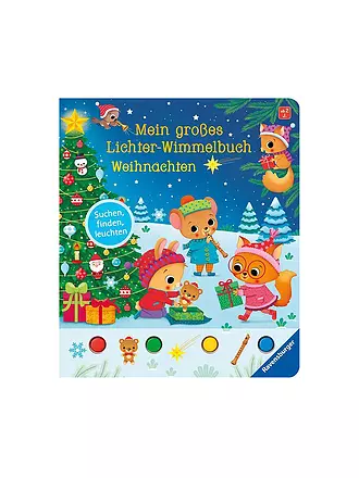 RAVENSBURGER | Mein großes Licher-Wimmelbuch: Weihnachten | keine Farbe