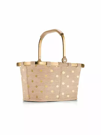 REISENTHEL | Carrybag XS Metall Dots Coffe | dunkelblau