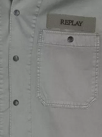 REPLAY | Overshirt | olive