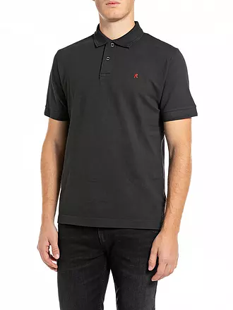 REPLAY | Poloshirt | schwarz