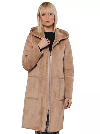 RINO&PELLE | Jacke in Felloptik | beige