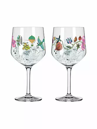 RITZENHOFF | Gin Glas 2-er Set BOTANIC LIGHTS #9 #10 Olaf Hajek 2024 | 