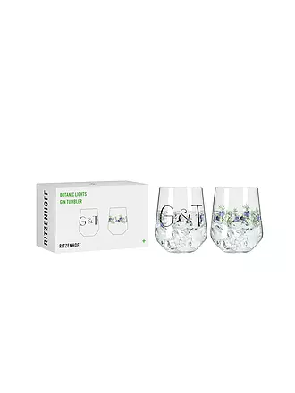 RITZENHOFF | Gin Tumbler 2-er Set BOTANIC LIGHTS  #5 #6 Design Team | 