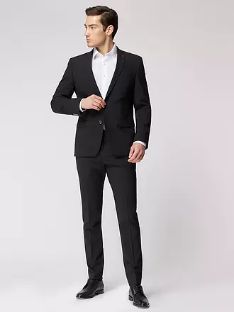 ROY ROBSON | Sakko Slim Fit | schwarz