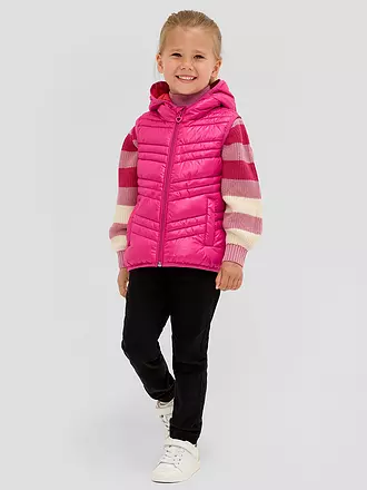 S.OLIVER | Mädchen Steppgilet | pink