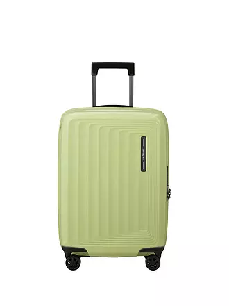 SAMSONITE | Trolley  NUON SPINNER 55cm erweiterbar metallic minera | hellgrün