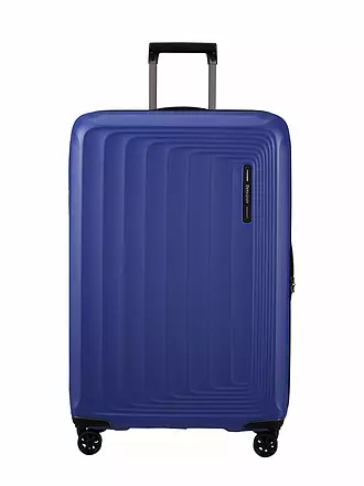 SAMSONITE | Trolley  NUON SPINNER 75cm erweiterbar metallic ruby | blau