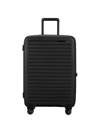 SAMSONITE | Trolley  RESTACKD SPINNER 68cm erweiterbar papaya | schwarz