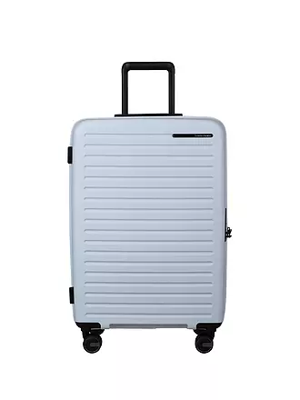 SAMSONITE | Trolley  RESTACKD SPINNER 68cm erweiterbar papaya | hellblau