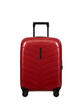 SAMSONITE | Trolley ATTRIX SPINNER 55 erweiterbar Steel Blue | rot