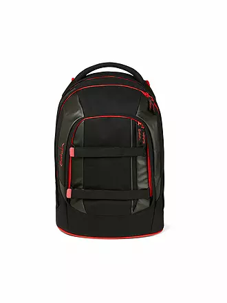 SATCH | Schulrucksack Pack - Bloomy Breeze | schwarz