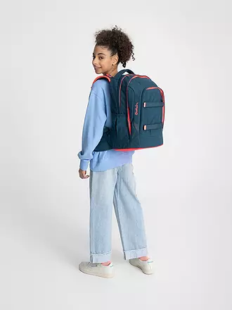 SATCH | Schulrucksack Pack - Bloomy Breeze | dunkelblau