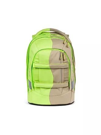 SATCH | Schulrucksack Satch Pack Bright Faces | hellgrün