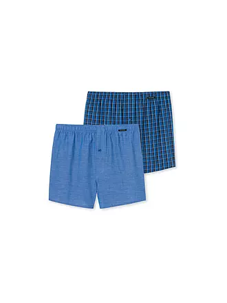 SCHIESSER | Boxershorts  2er Pkg royal  | 