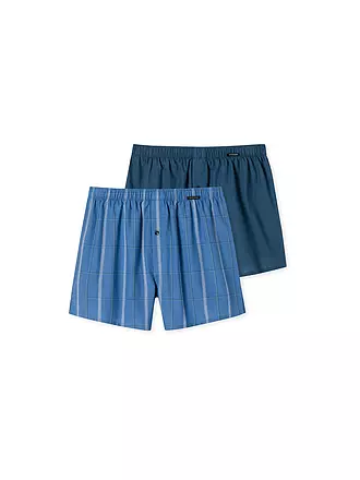 SCHIESSER | Boxershorts 2er Pkg. sortiert 4 | blau