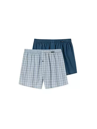 SCHIESSER | Boxershorts 2er Pkg. sortiert 4 | hellgrau