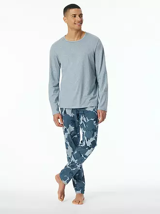 SCHIESSER | Pyjama Langarmshirt | 