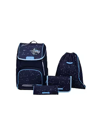 SCHNEIDERS | Schultaschen Set Ergolite 6tlg Space Dream | dunkelblau