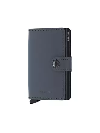 SECRID | Geldbörse - Miniwallet Matte mini Black/Red | dunkelblau