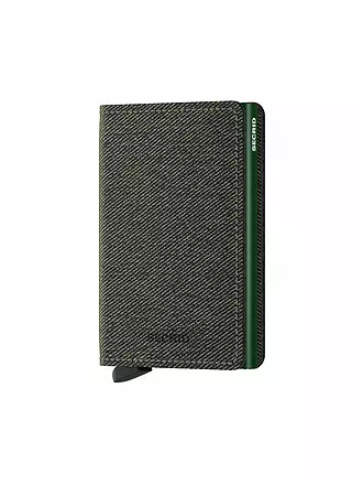 SECRID | Geldbörse - Slimwallet Twist Cool Grey | grün