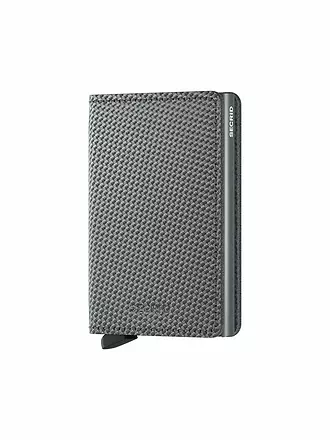 SECRID | Geldbörse SLIMWALLET CARBON Khaki | grau