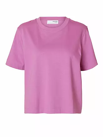 SELECTED FEMME | T-Shirt Boxy Fit SLFESSENTIAL | rosa