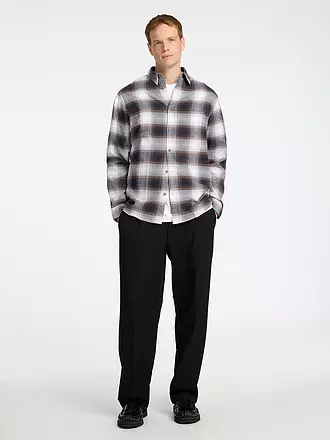 SELECTED | Flanellhemd Slim Fit SLHSLIMOWEN | creme