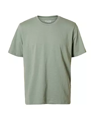 SELECTED | T-Shirt SLHASPEN | olive