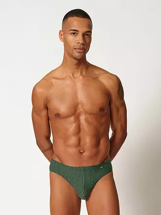 SKINY | Brasil Slip 2er Pkg olive stripes | olive