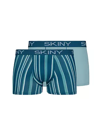 SKINY | Pant 2er Pkg. peacock check selection | mint